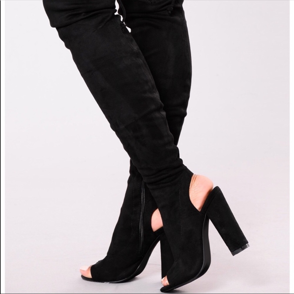 Knee high boots